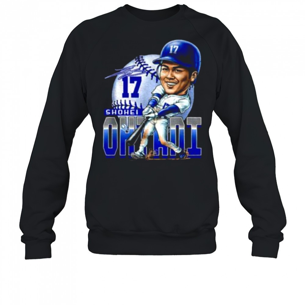 shohei-ohtani-los-angeles-hitting-los-angeles-dodgers-cartoon-big-head-mlb-2025-w8rksbho Shohei Ohtani Los Angeles Hitting Los Angeles Dodgers cartoon big head MLB 2025 signature shirt