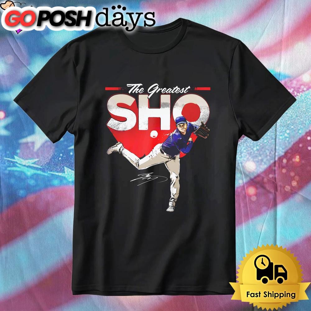 Shohei Ohtani The Greatest Sho Los Angeles Baseball T-Shirt