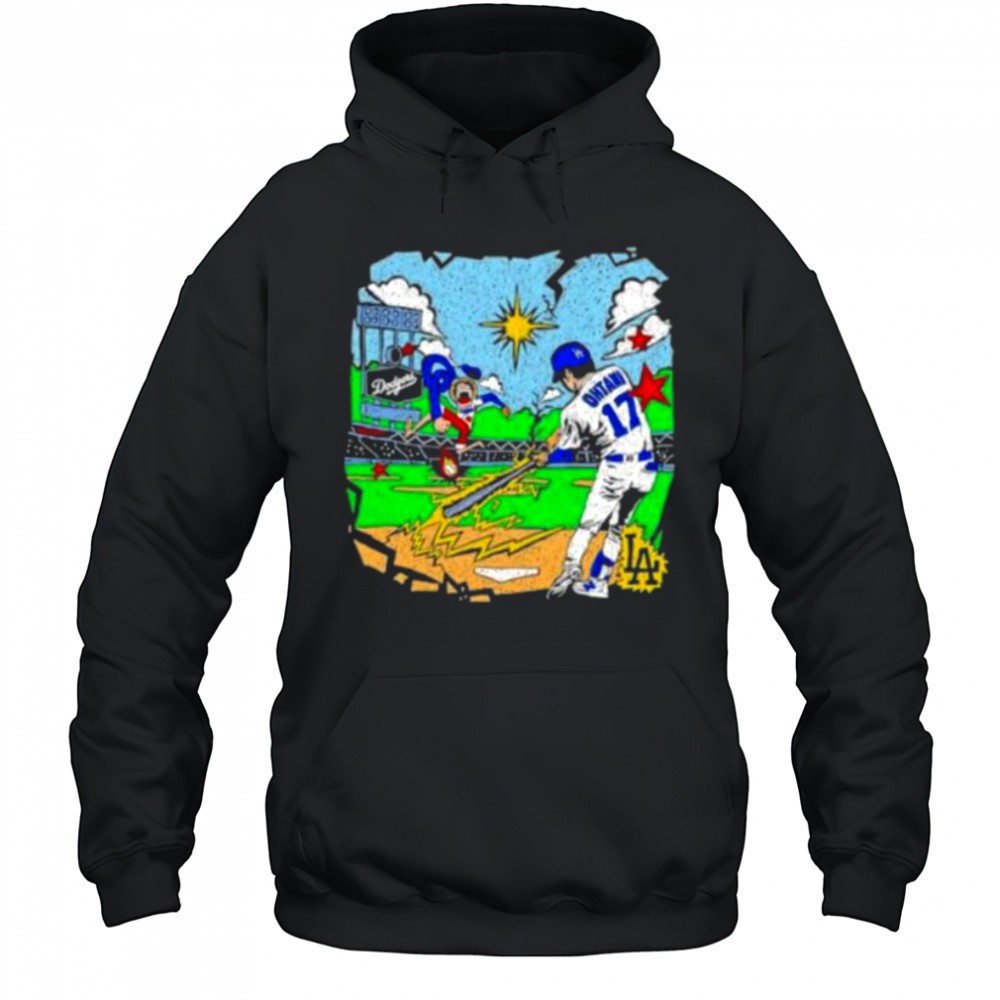 Shohei Ohtani x Monkey D. Luffy One Piece shirt