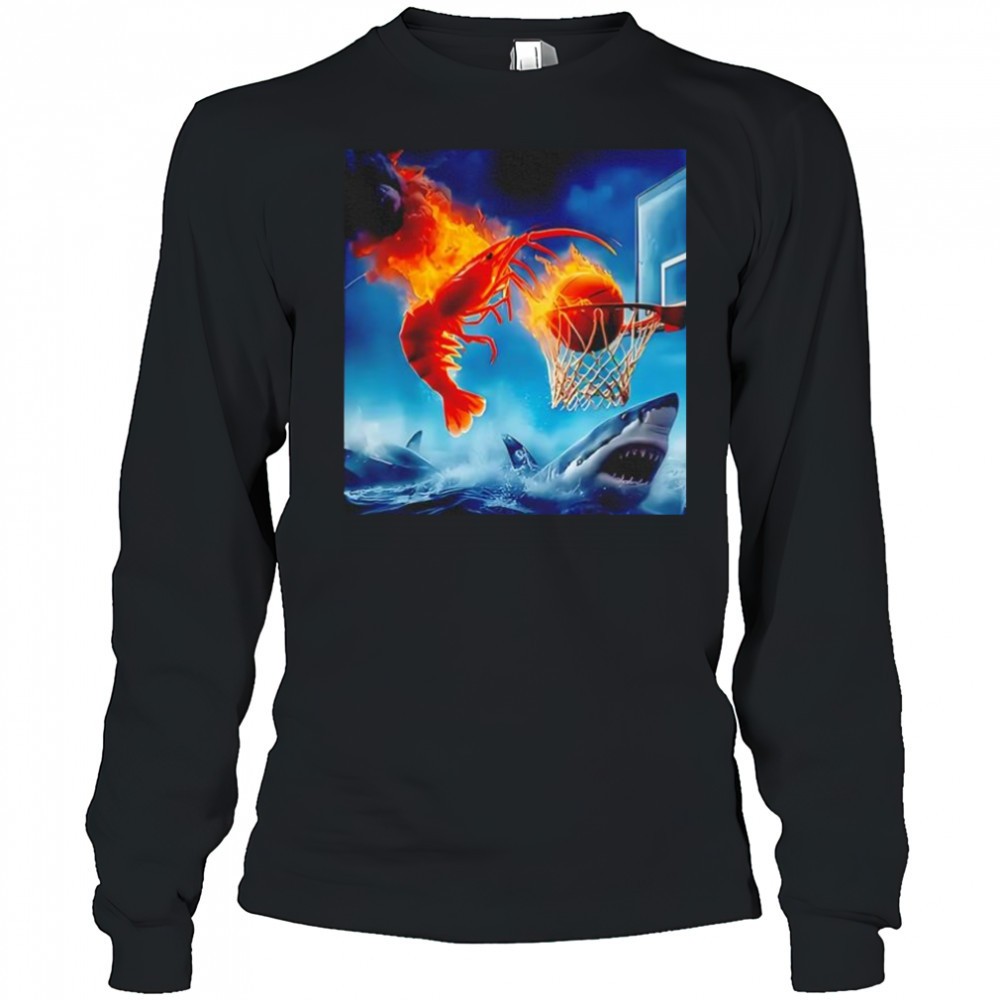 shrimp-dunk-basketball-shark-shirt-c9pkjwyr Shrimp Dunk Basketball Shark shirt