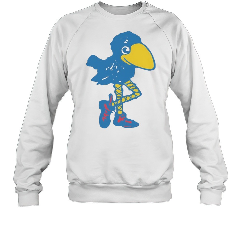 Sickos Committee In Honor Of Bill Selfs Look Heres Leggy Jayhawk With Fishnets Kansas Jayhawks T-shirt