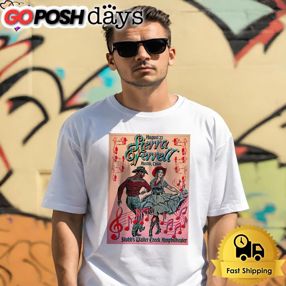 Sierra Ferrell Live On August 22 2024 At The Stubb’s Waller Creek Amphitheatre In Austin TX Unisex T-Shirt