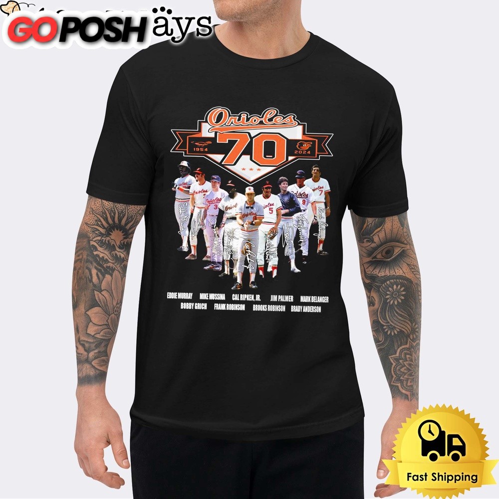 Signature Of Legendary Baltimore Orioles Player Unisex T-Shirt