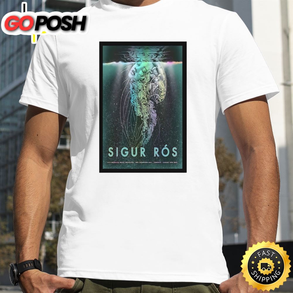 Sigur Ros August 14 Roy Thomson Hall Toronto On Tour 2025 Design T-shirt