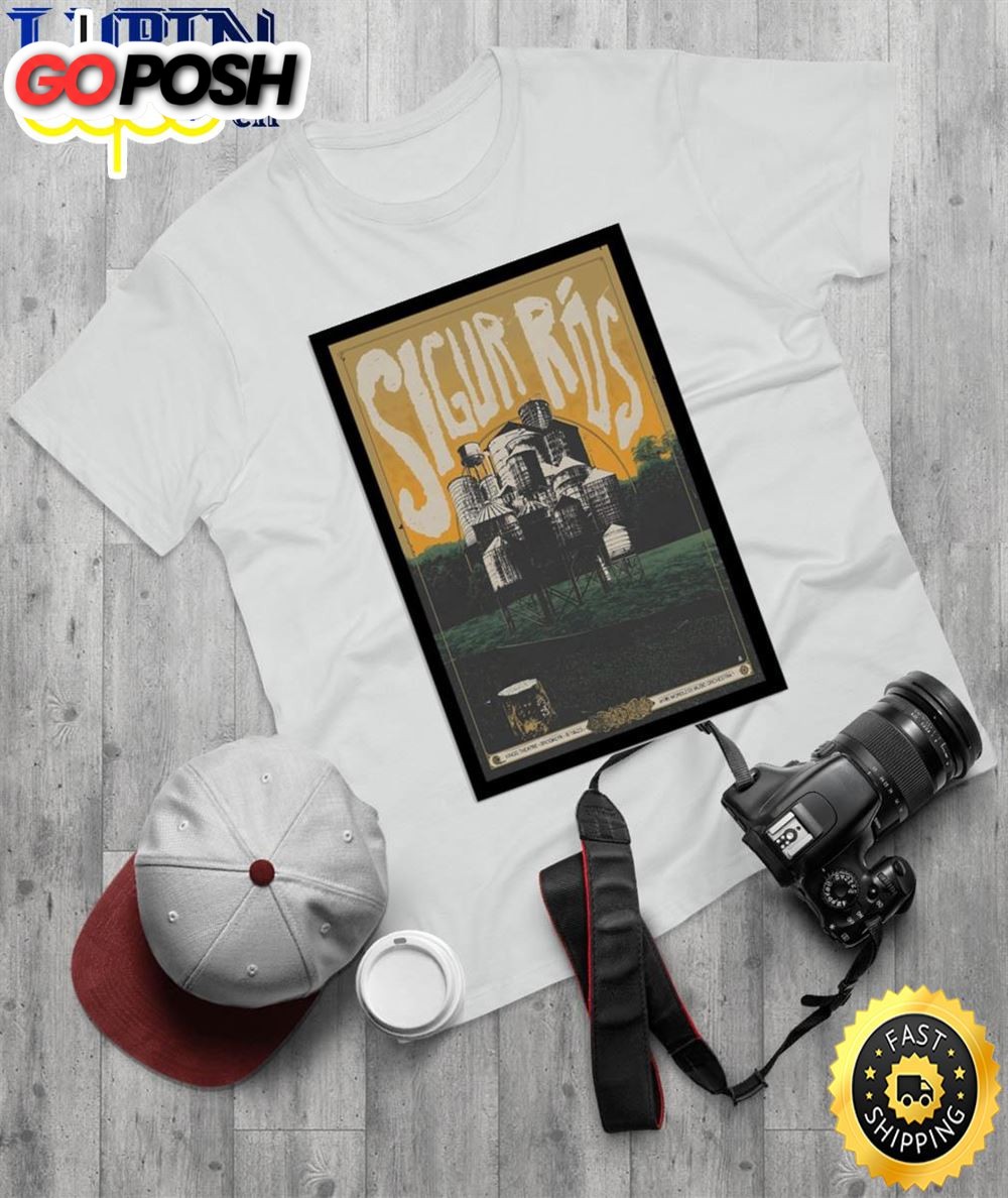 Sigur Rós Kings Theatre Brooklyn Aug 18 2025 Poster T-Shirt