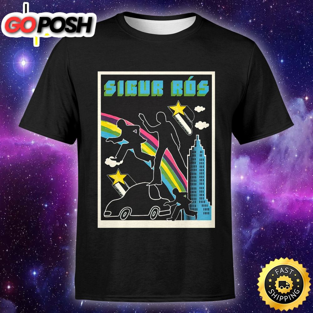 Sigur Rós New York City August 16, 2025 Poster Unisex T-shirt