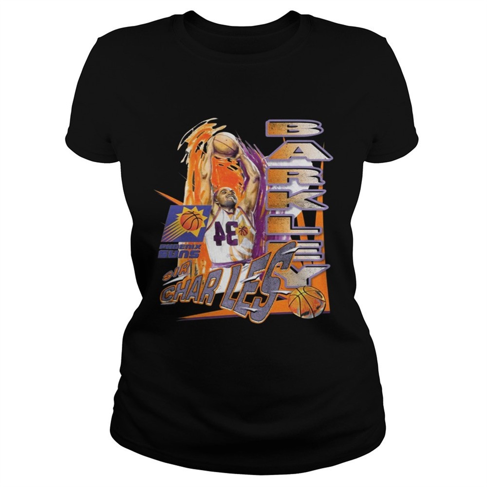 Sir Charles Barkley Phoenix Suns Caricature tshirt