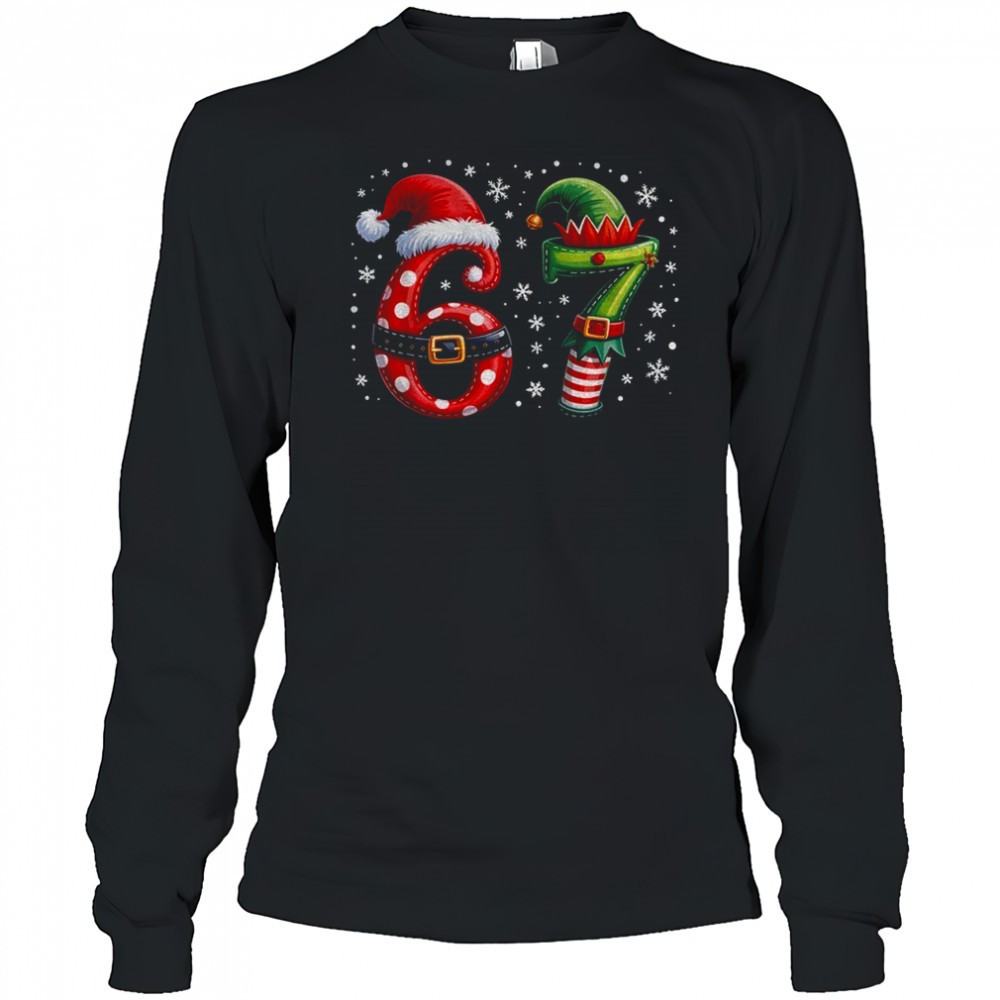 six-seven-santa-hat-elf-6-7-meme-merry-christmas-2025-shirt-j0r5pk1g Six Seven Santa hat Elf 6 7 meme Merry Christmas 2025 shirt