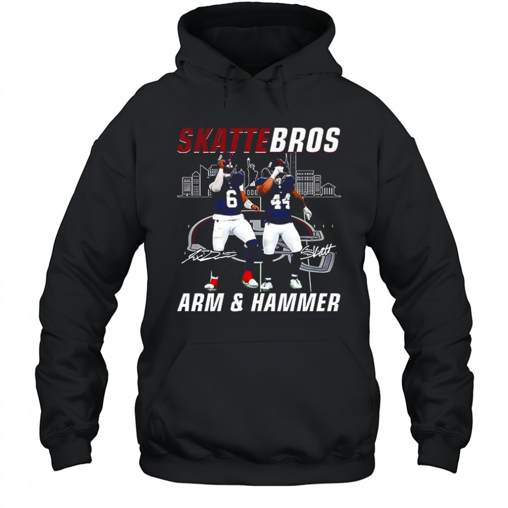 Skattebros Arm and Hammer signature shirt