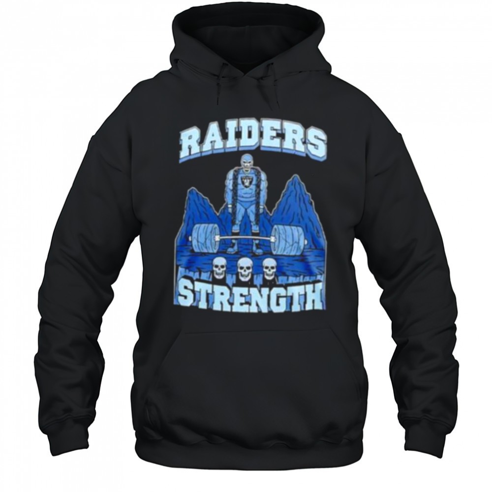 Skeleton Las Vegas Raiders Strength shirt