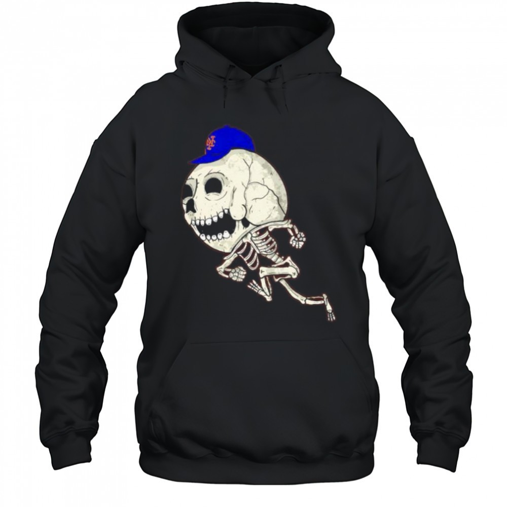 Skeleton Mr. Met shirt