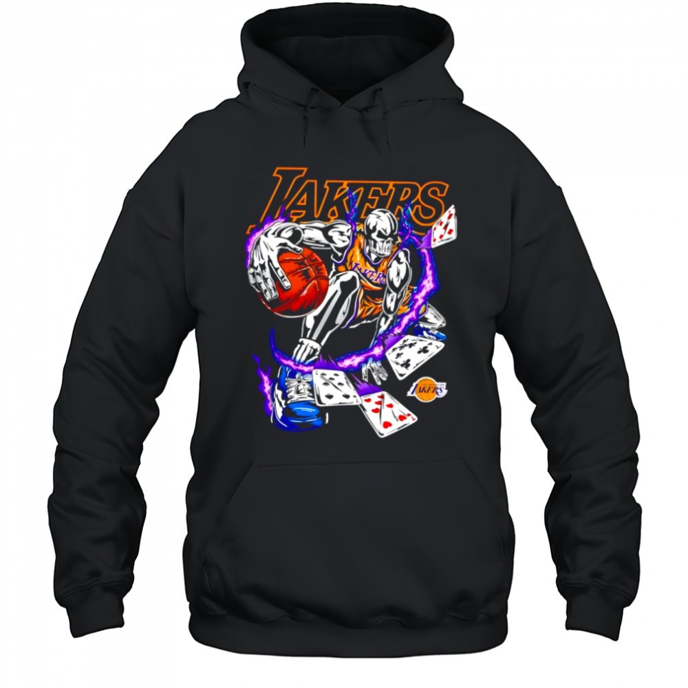 Skeleton Warren Lotas Los Angeles Lakers shirt