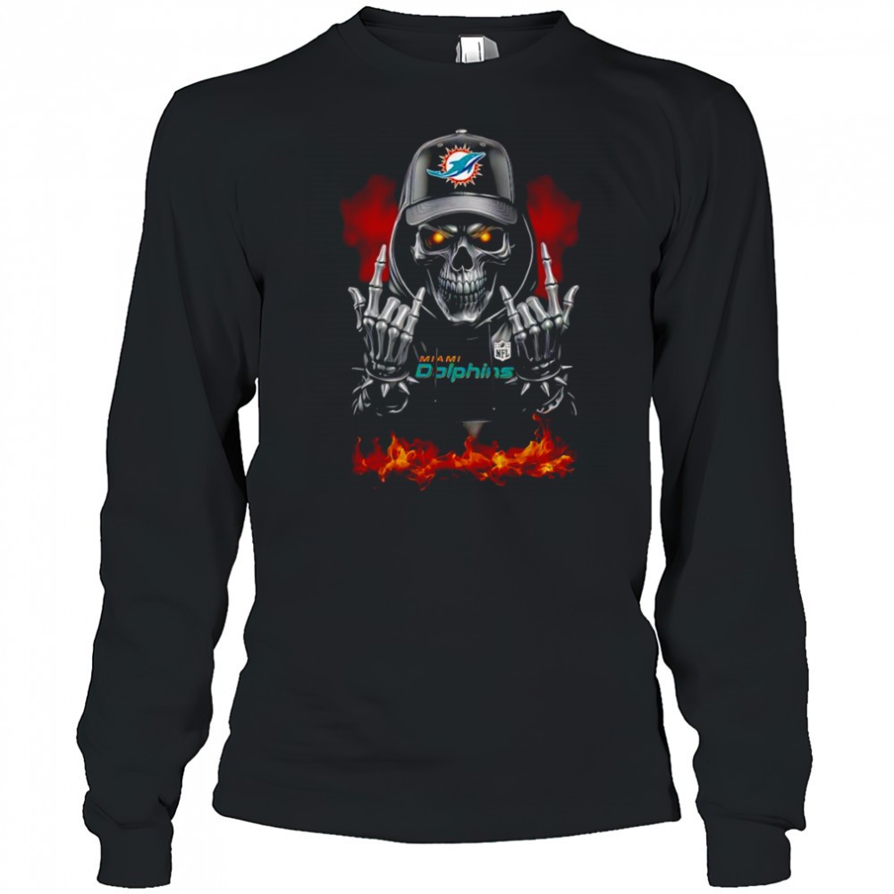 skeleton-with-sign-of-the-horns-miami-dolphins-shirt-rvhbx4gs Skeleton with sign of the horns Miami Dolphins shirt