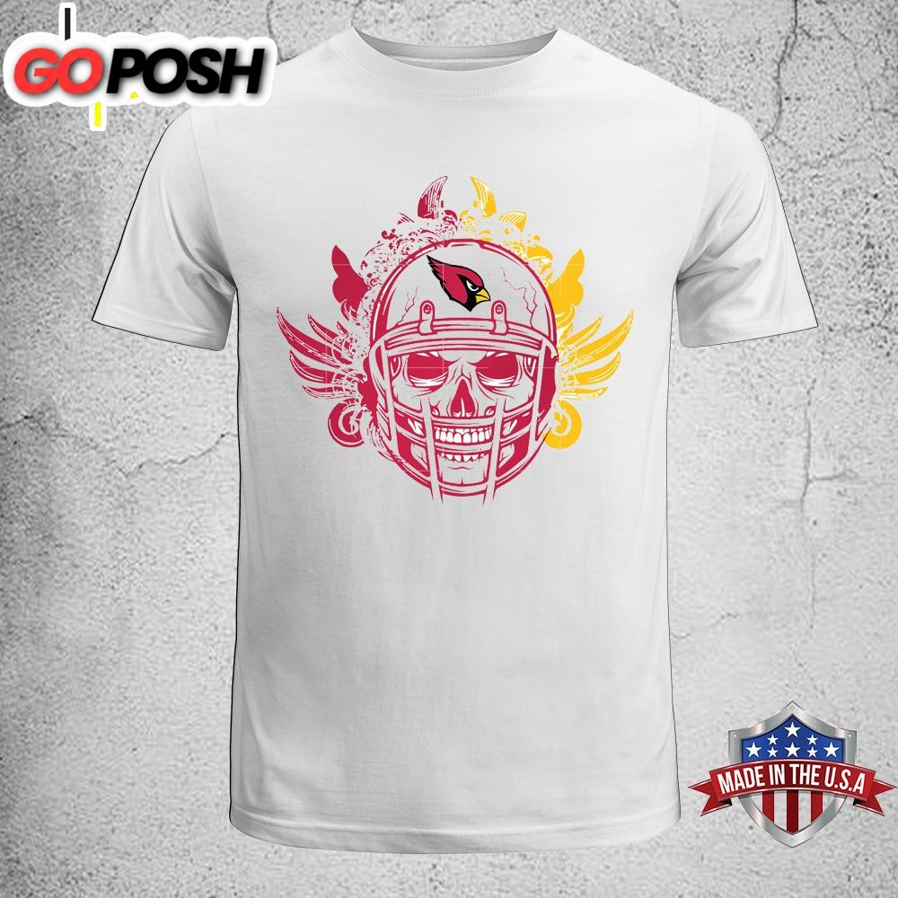 Skull Arizona Cardinals Unisex T-Shirt