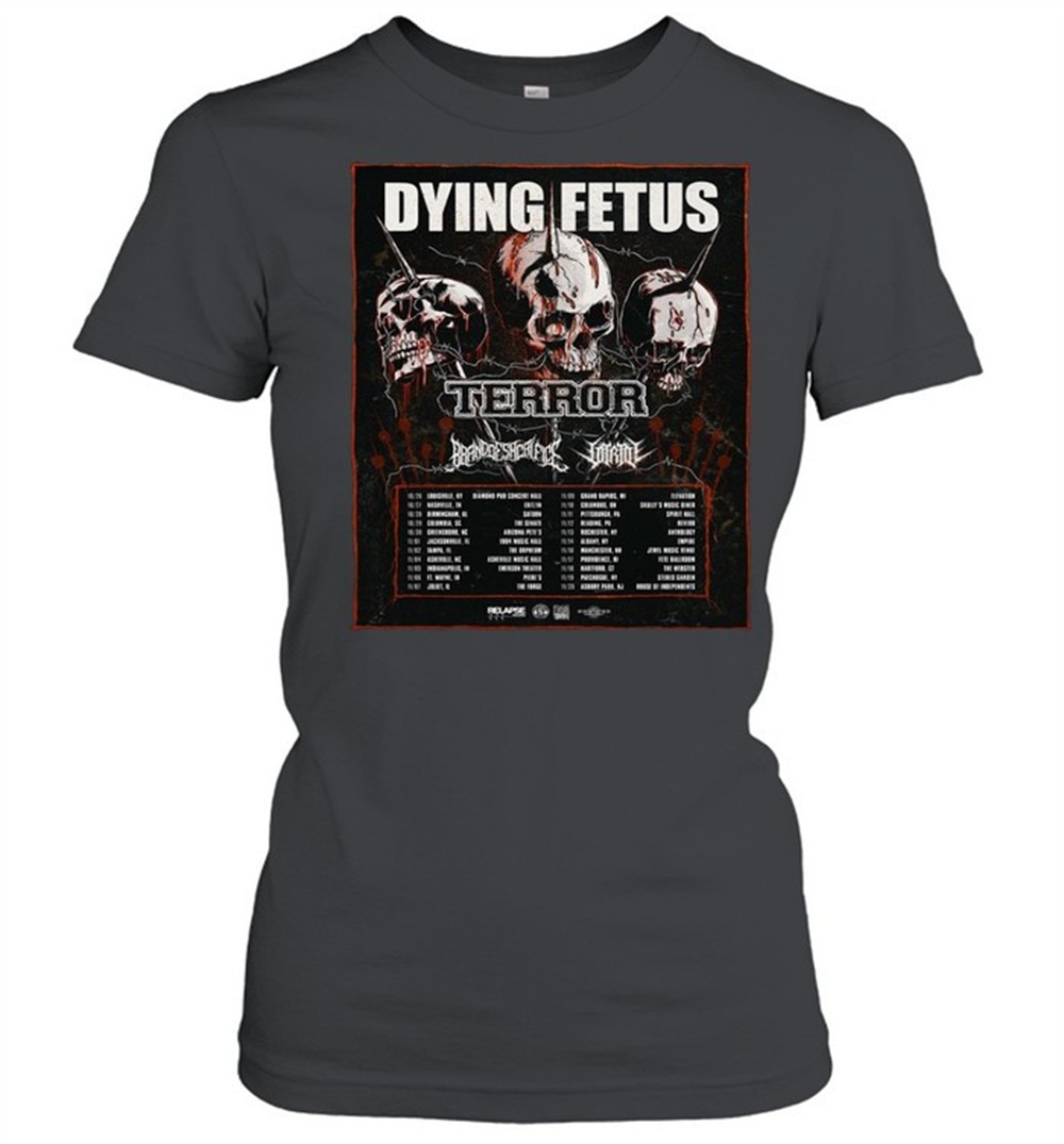 skull-dying-fetus-terror-t-shirt-pdvztm4x Skull Dying Fetus Terror T-shirt