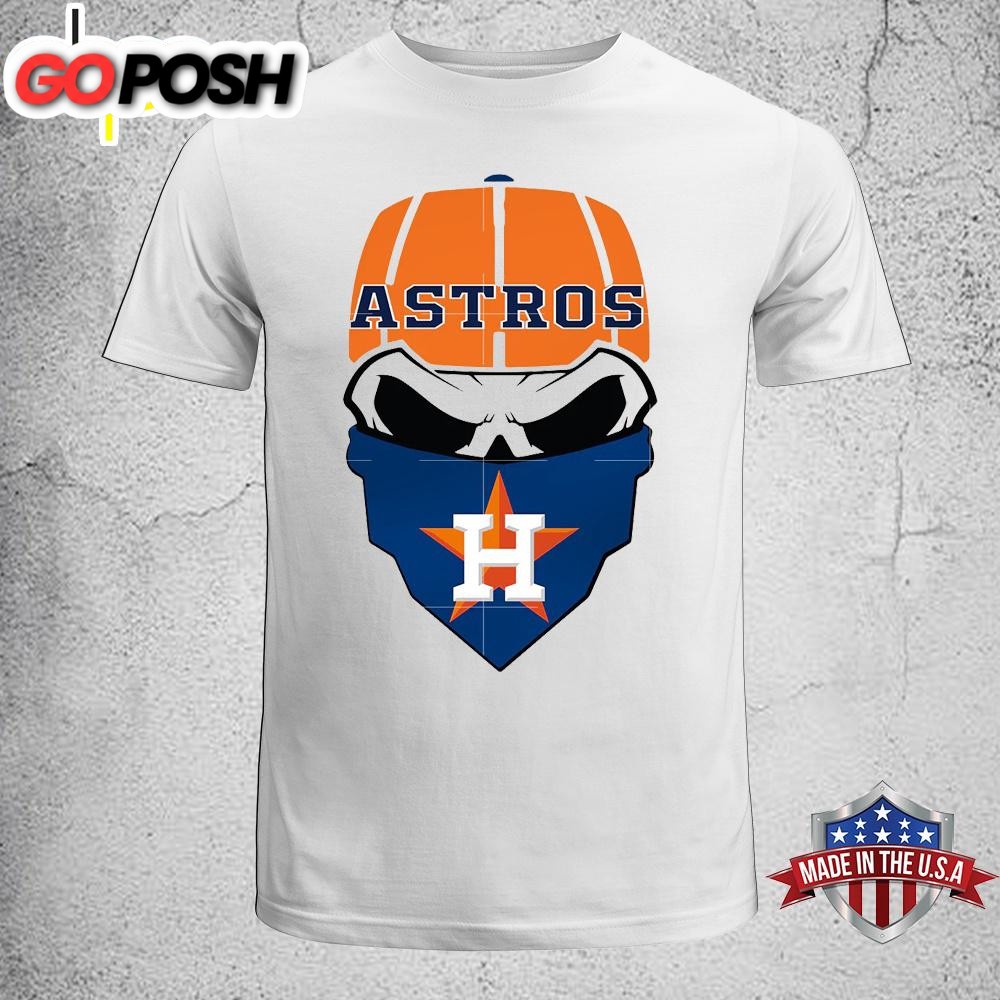 Skull Houston Astros Baseball Unisex T-Shirt