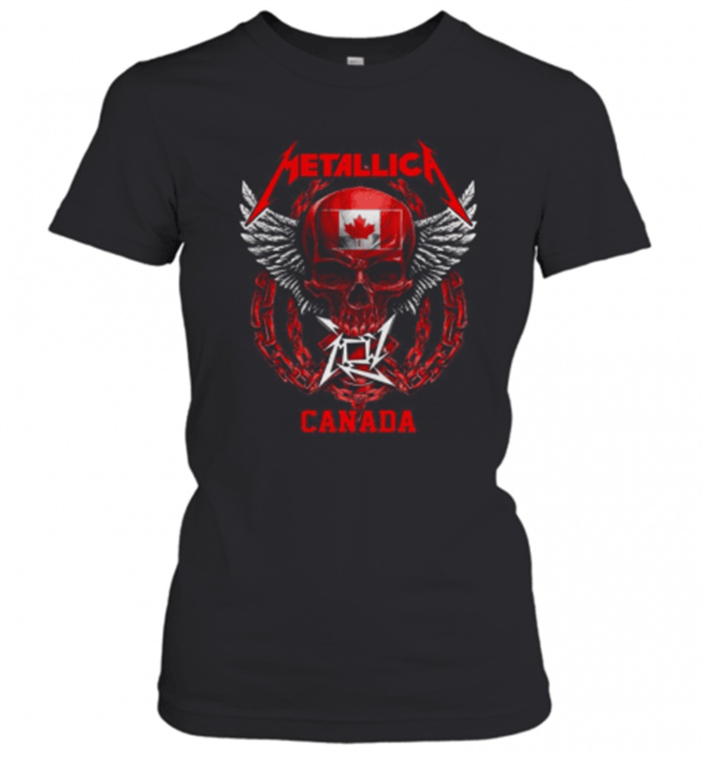skull-metallica-canada-flag-t-shirt-2rh332t7 Skull Metallica Canada Flag T-Shirt