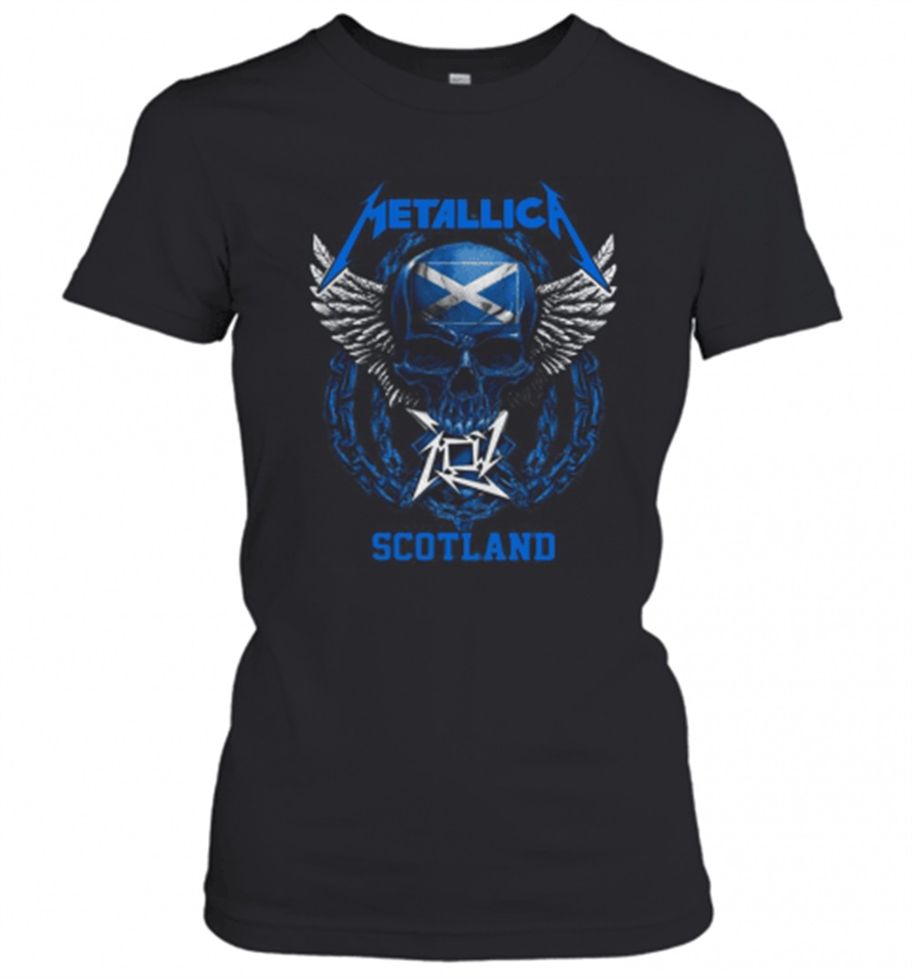 skull-metallica-scotland-flag-t-shirt-pcu4kymz Skull Metallica Scotland Flag T-Shirt