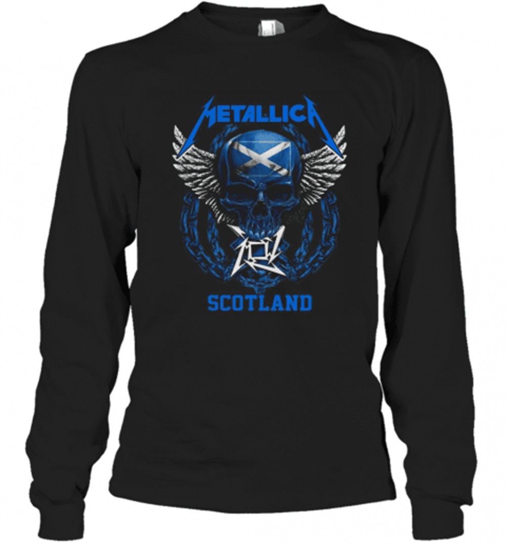 skull-metallica-scotland-flag-t-shirt-pcu4kymz Skull Metallica Scotland Flag T-Shirt