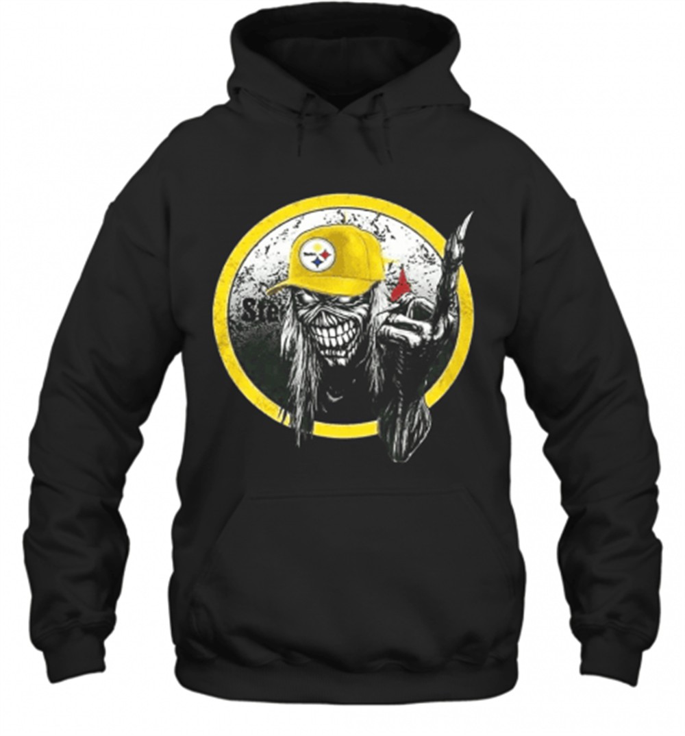 Skull Pittsburgh Steelers T-Shirt