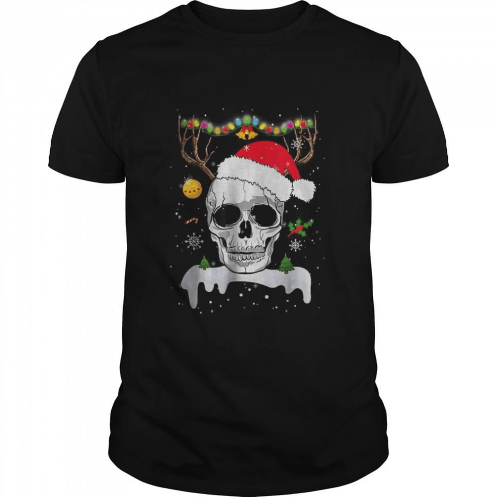 skull-reindeer-christmas-skulls-santa-hat-reindeer-t-shirt-abjz8lwu Skull Reindeer Christmas Skulls Santa Hat Reindeer T-Shirt