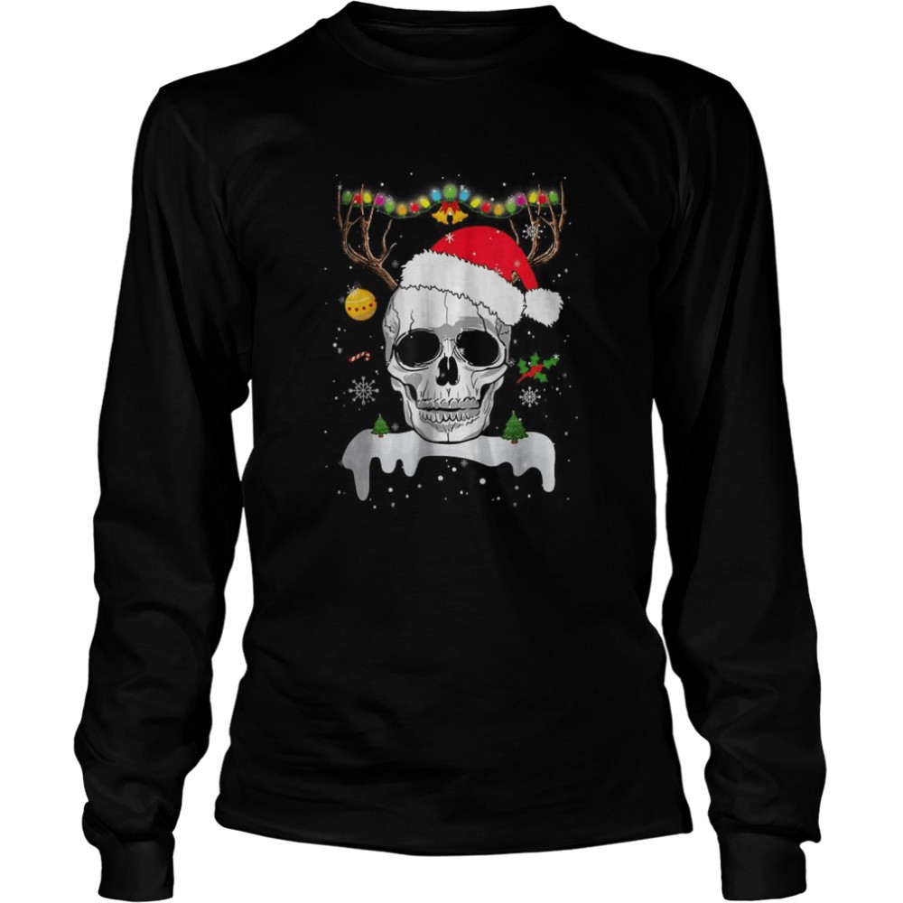 skull-reindeer-christmas-skulls-santa-hat-reindeer-t-shirt-abjz8lwu Skull Reindeer Christmas Skulls Santa Hat Reindeer T-Shirt