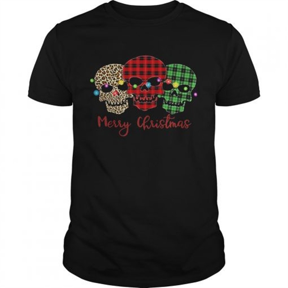 skulls-leopard-plaid-printed-merry-christmas-shirt-5ks5ysu9 Skulls Leopard Plaid Printed Merry Christmas shirt