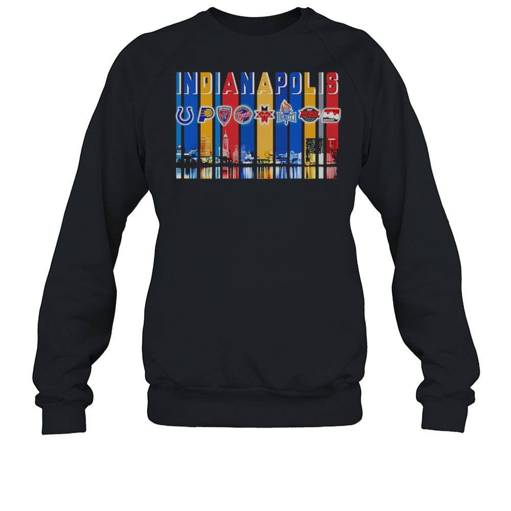 Skyline Indianapolis Sports Team Logo Shirt