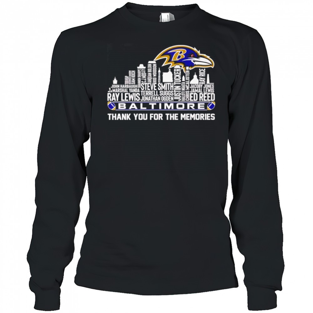 skyline-name-baltimore-thank-you-for-the-memories-shirt-ykqqaets Skyline name Baltimore thank you for the memories shirt