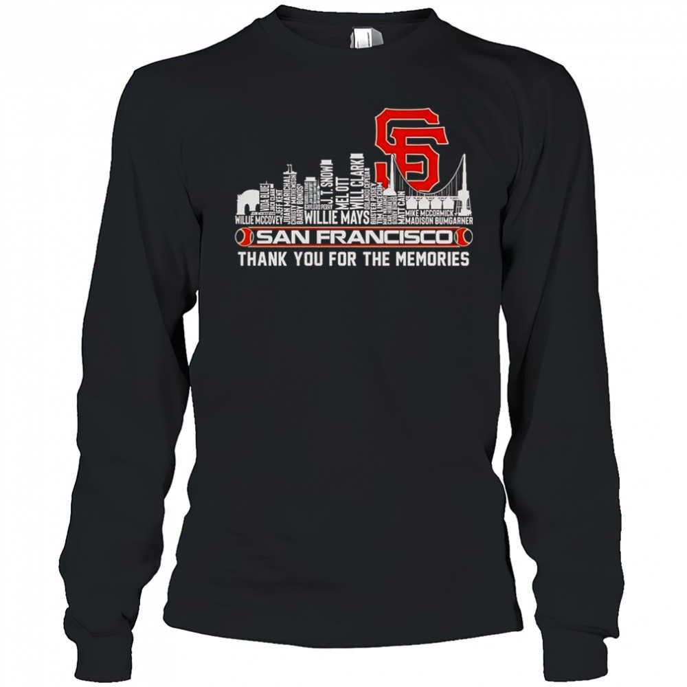skyline-name-san-francisco-giants-thank-you-for-the-memories-t-shirt-60lo6isp Skyline Name San Francisco Giants Thank You For The Memories T-Shirt