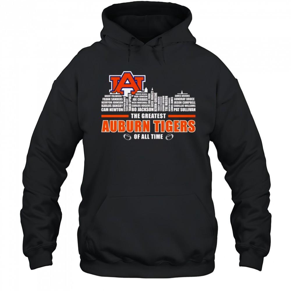 Skyline name the greatest Auburn Tigers of all time shirt