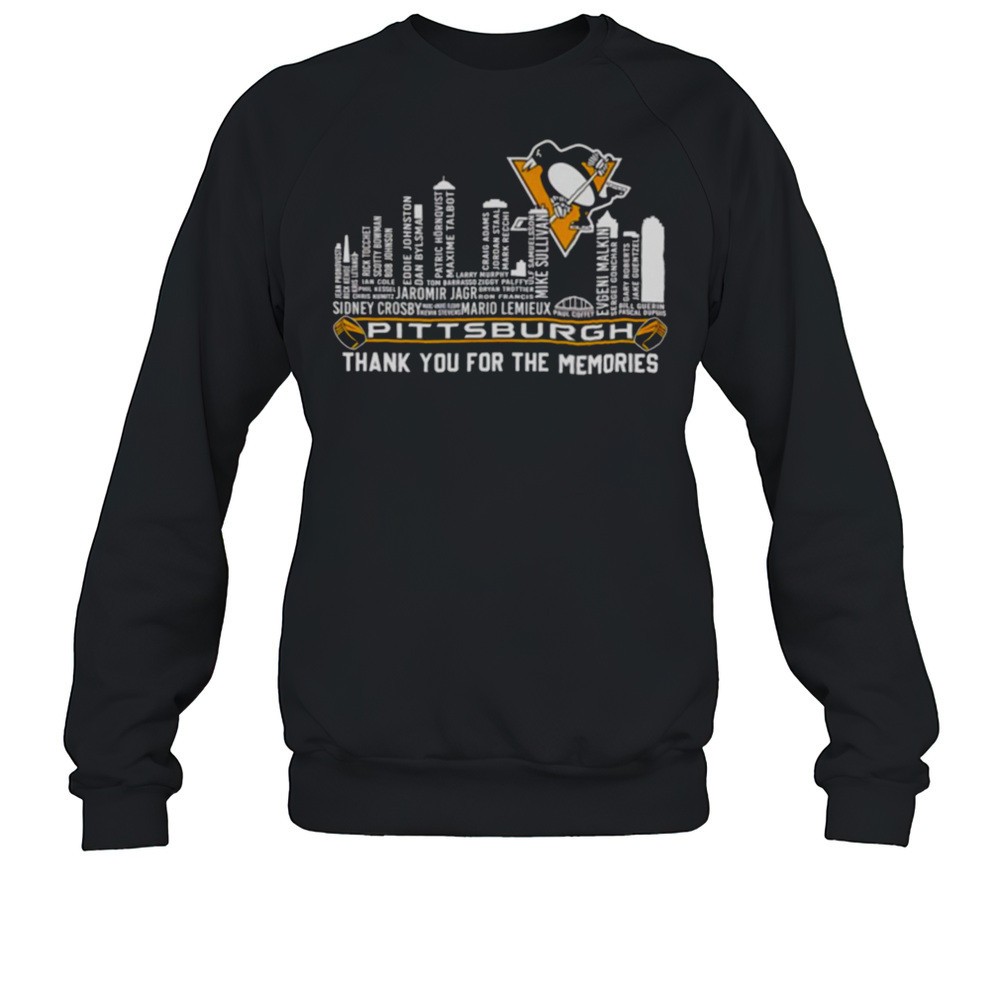 Skyline Players Name Pittsburgh Pirates Thank You For The Memories Shirt