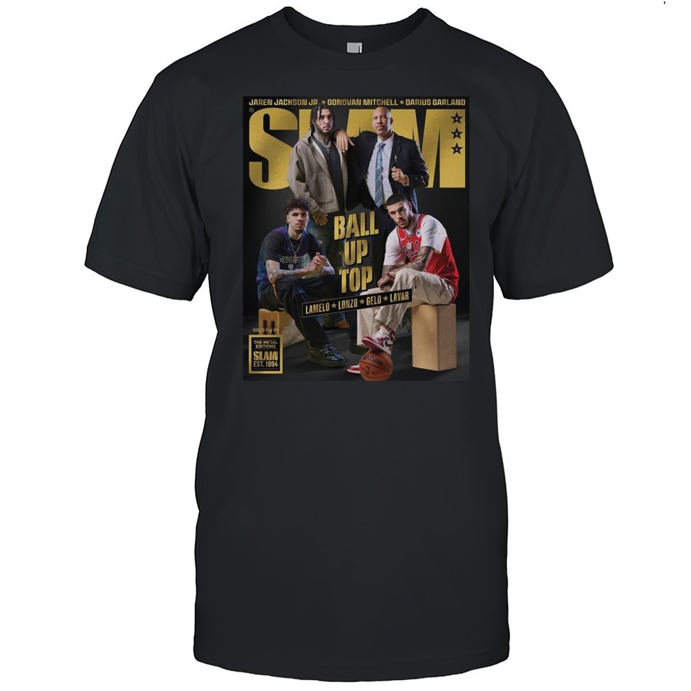 slam-2025-ball-up-top-gold-metal-lamelo-lonzo-liangelo-lavar-shirt-oye4krx6 Slam 2025 Ball Up Top Gold Metal Lamelo Lonzo Liangelo Lavar Shirt