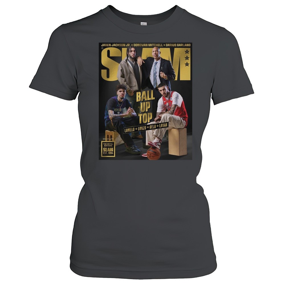 slam-2025-ball-up-top-gold-metal-lamelo-lonzo-liangelo-lavar-shirt-oye4krx6 Slam 2025 Ball Up Top Gold Metal Lamelo Lonzo Liangelo Lavar Shirt