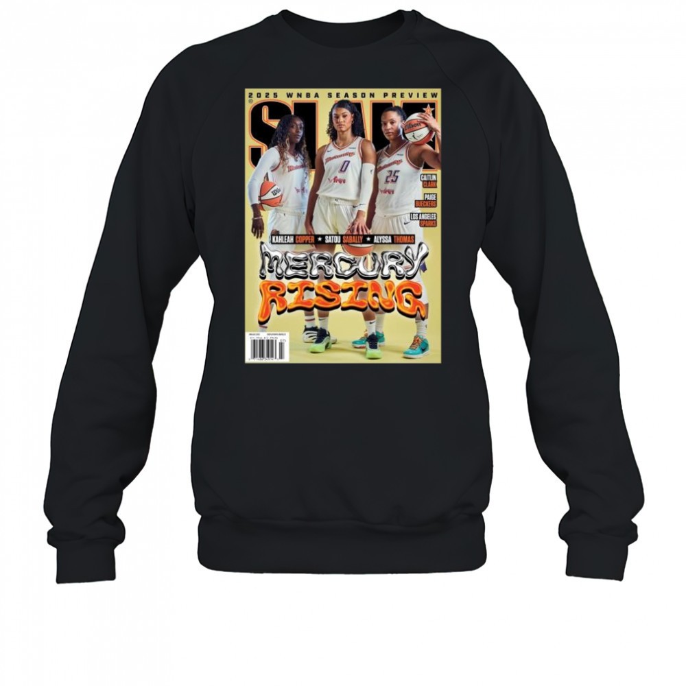 slam-256-mercury-rising-2025-wnba-season-preview-kahleah-copper-satou-sabally-2gzgzf1p SLAM 256 Mercury Rising 2025 WNBA Season Preview Kahleah Copper, Satou Sabally, Alyssa Thomas t-shirt