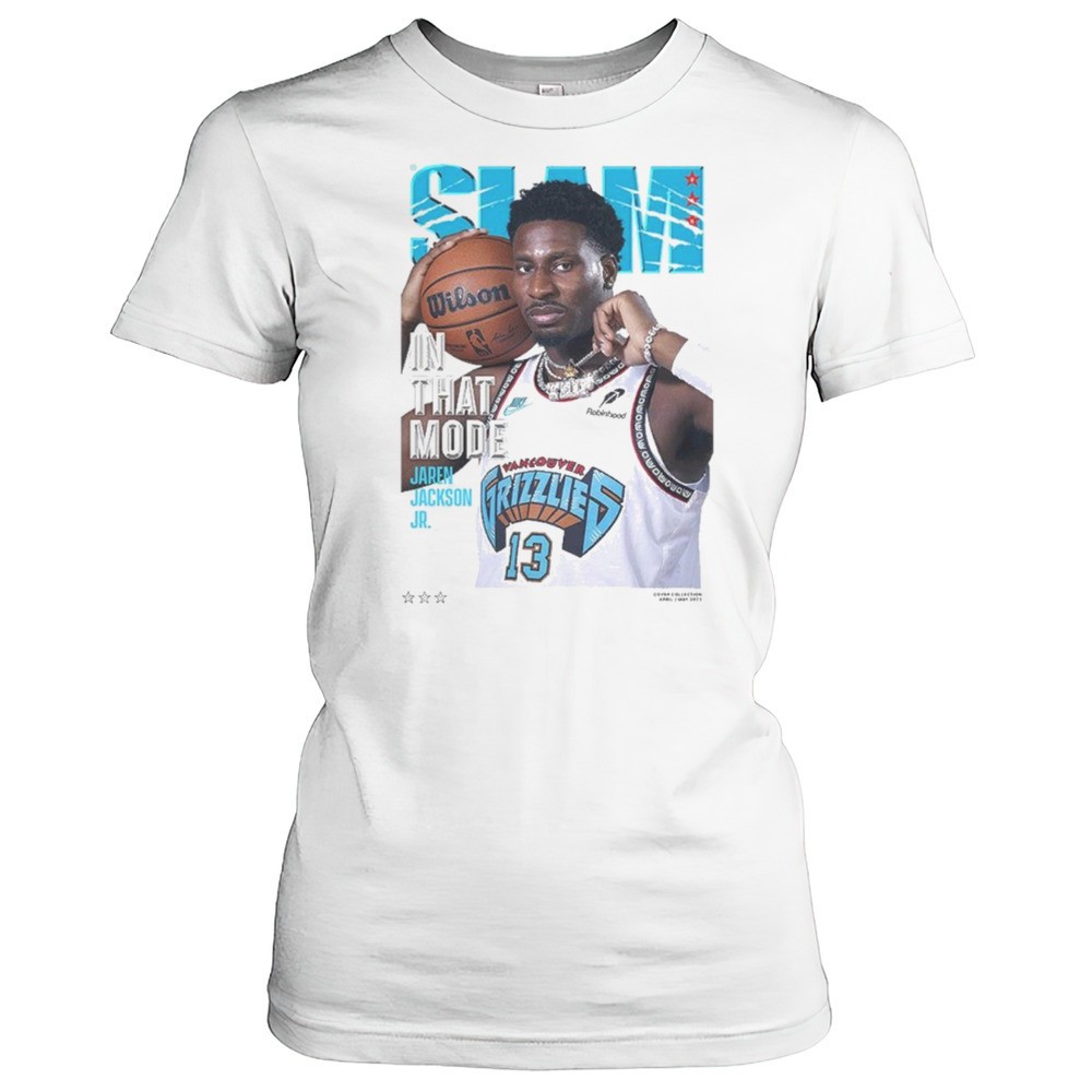 slam-cover-jaren-jackson-jr-in-that-mode-memphis-grizzlies-2025-t-shirt-cgkaycfo SLAM Cover Jaren Jackson Jr. In That Mode Memphis Grizzlies 2025 T-shirt