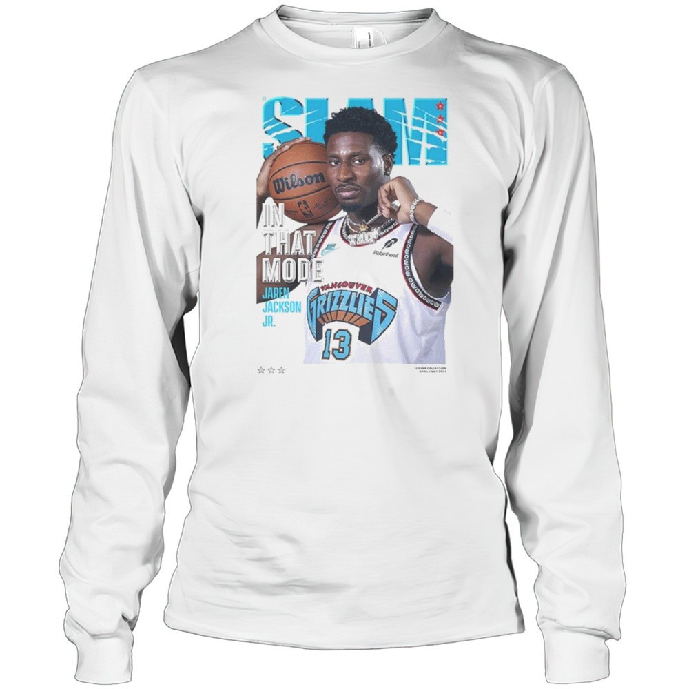 slam-cover-jaren-jackson-jr-in-that-mode-memphis-grizzlies-2025-t-shirt-cgkaycfo SLAM Cover Jaren Jackson Jr. In That Mode Memphis Grizzlies 2025 T-shirt