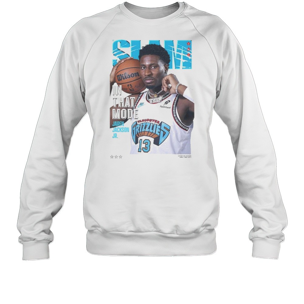SLAM Cover Jaren Jackson Jr. In That Mode Memphis Grizzlies 2025 T-shirt