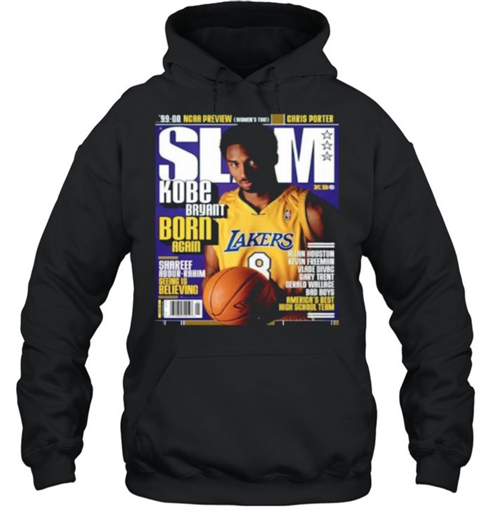 SLAM Kobe Bryant Born Again Los Angeles Lakers shirt