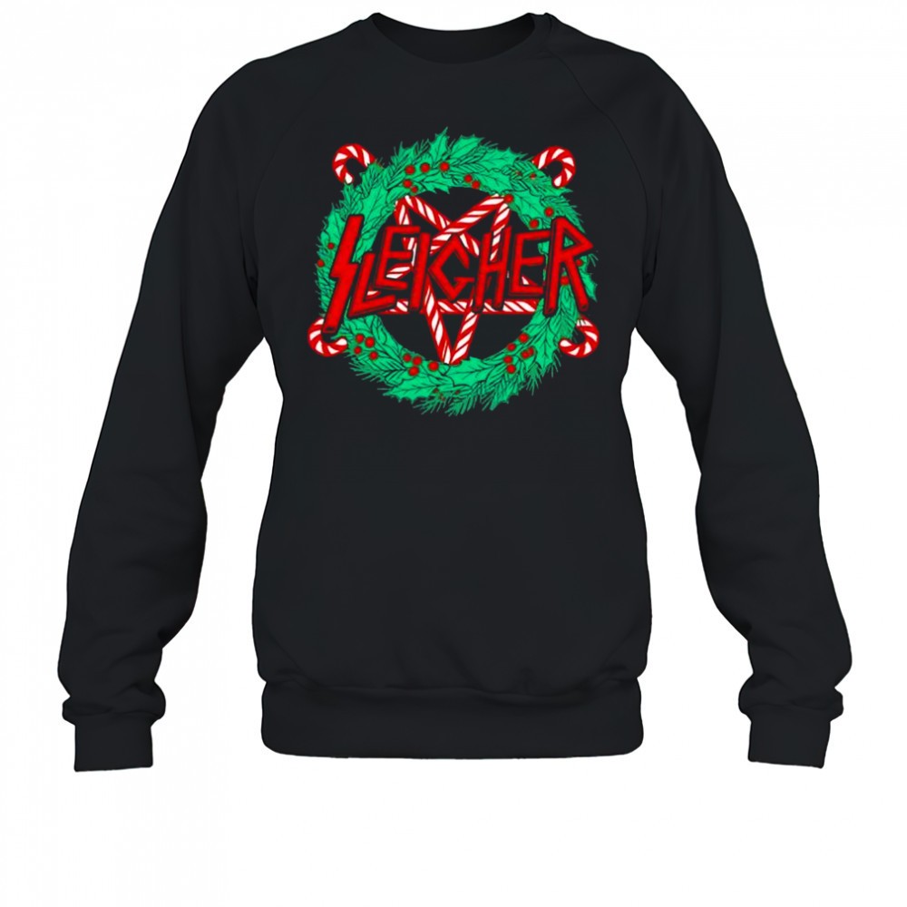 sleigher-merry-christmas-graphic-shirt-bpm8aklj Sleigher Merry Christmas graphic shirt