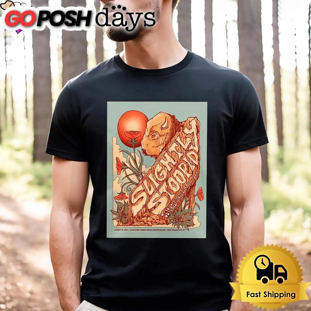 Slightly Stoopid At Utah First Credit Union Amphitheatre On August 15 2024 Unisex T-Shirt