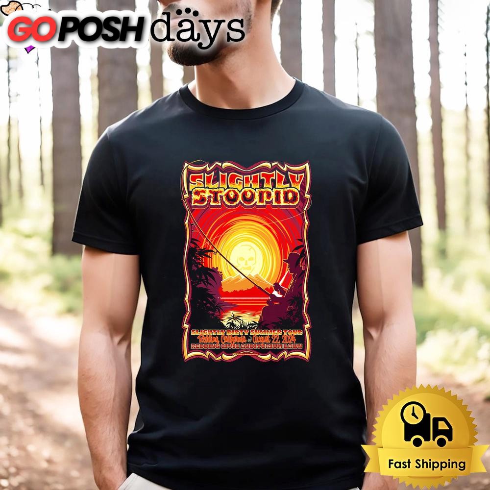 Slightly Stoopid On August 22 2024 Redding Civic Auditorium In Redding CA Unisex T-Shirt