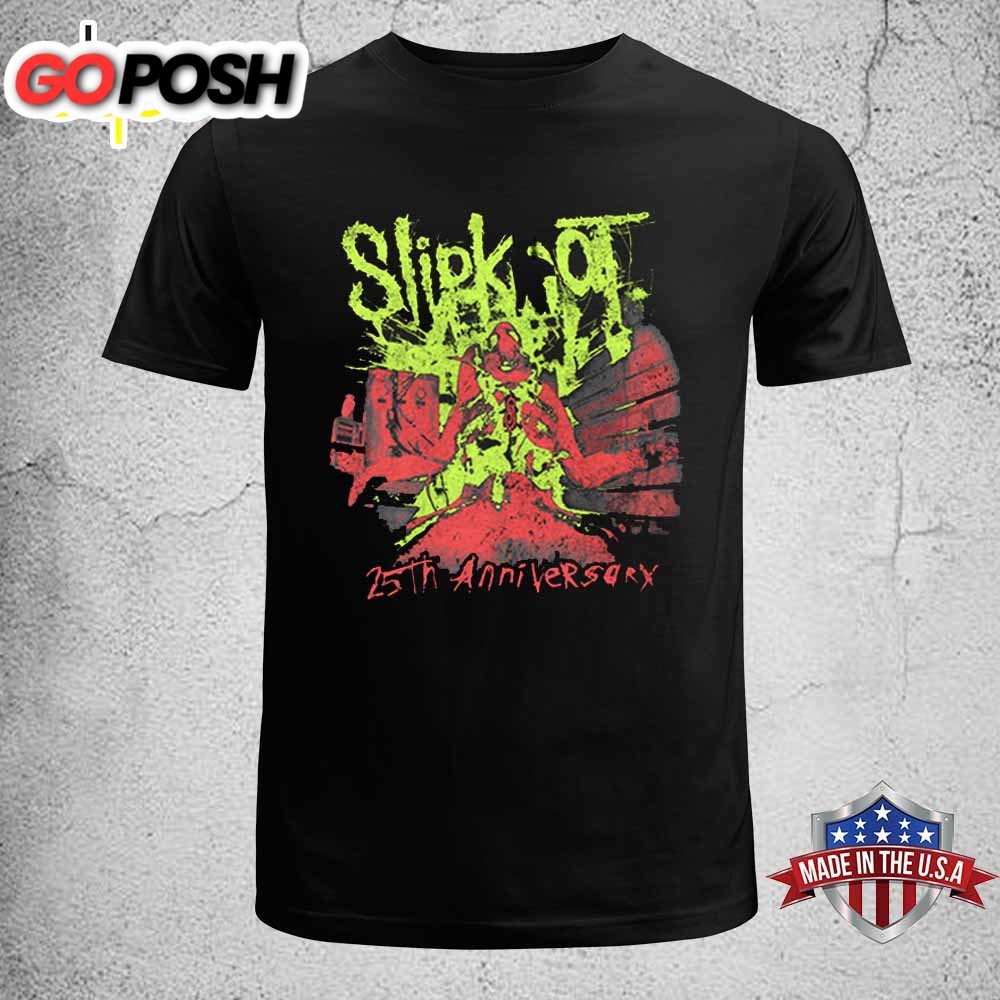 Slipknot Here Comes The Pain 25th Anniversary Unisex T-Shirt