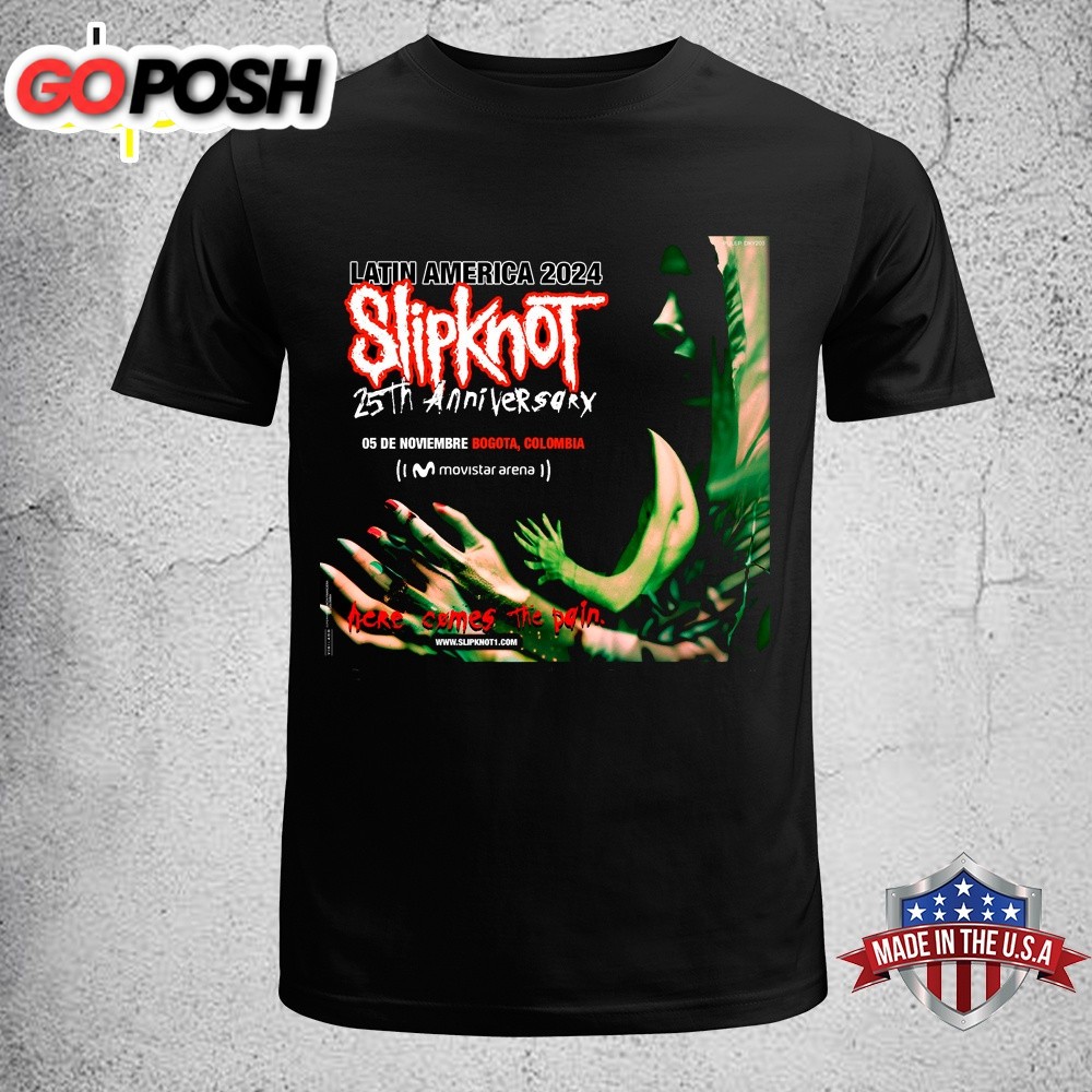 Slipknot Latin America 2025 25th Anniversary Unisex T-Shirt