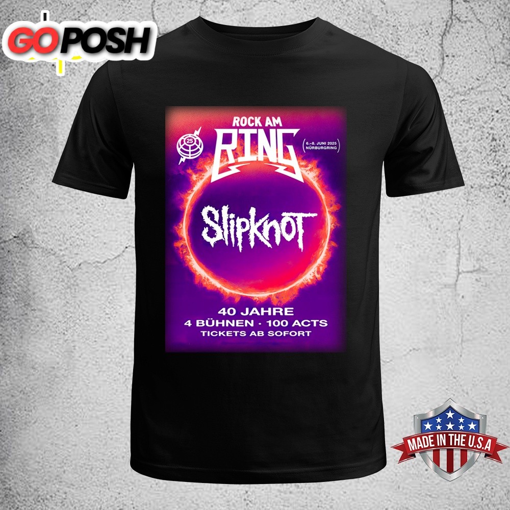 Slipknot Rock Am Ring 2025 Unisex T-Shirt