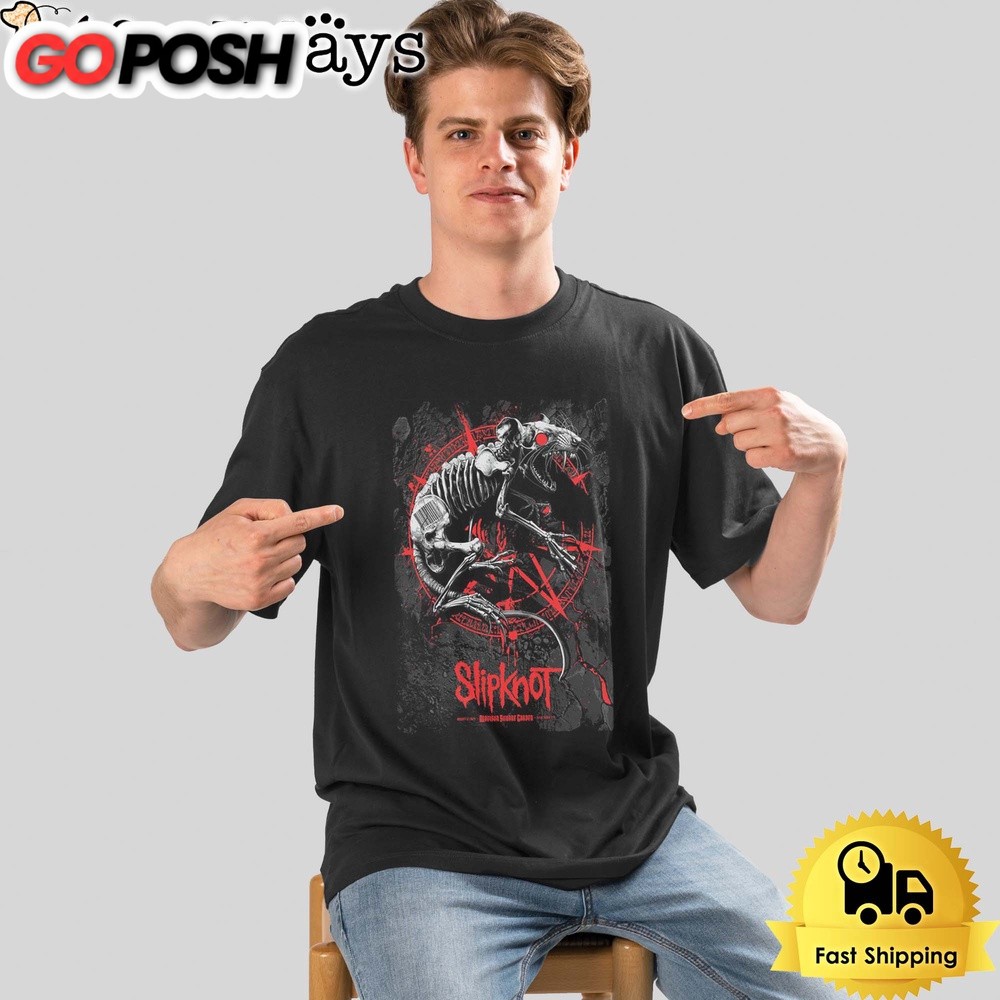 Slipknot Tour At Madison Square Garden In New York On August 12 2024 Unisex T-Shirt