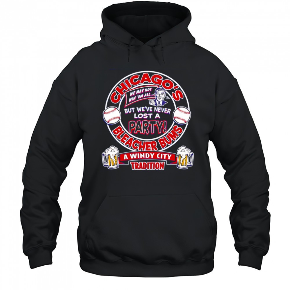 Smack Apparel Bleacher Bums Chicago Baseball shirt