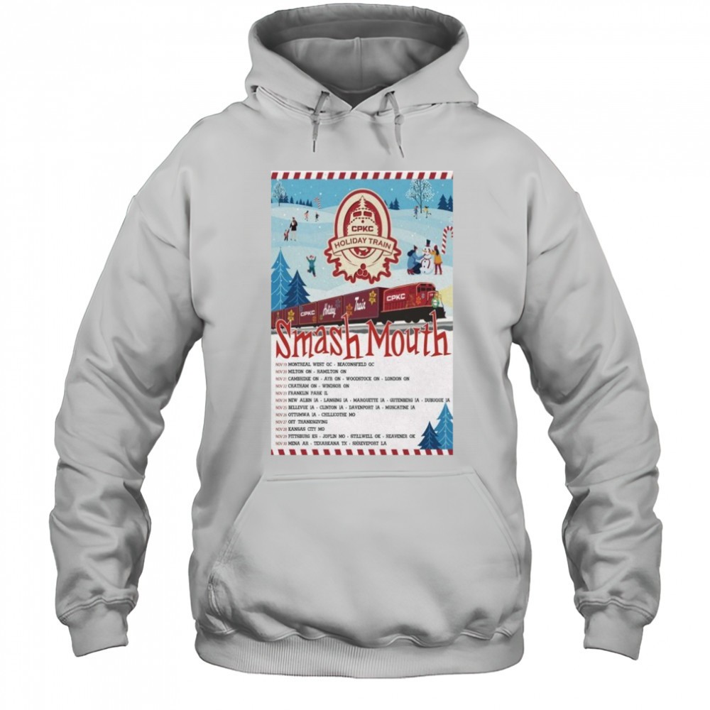 Smash Mouth CPKC Holiday Train Tour 2025 Dates Christmas T-Shirt
