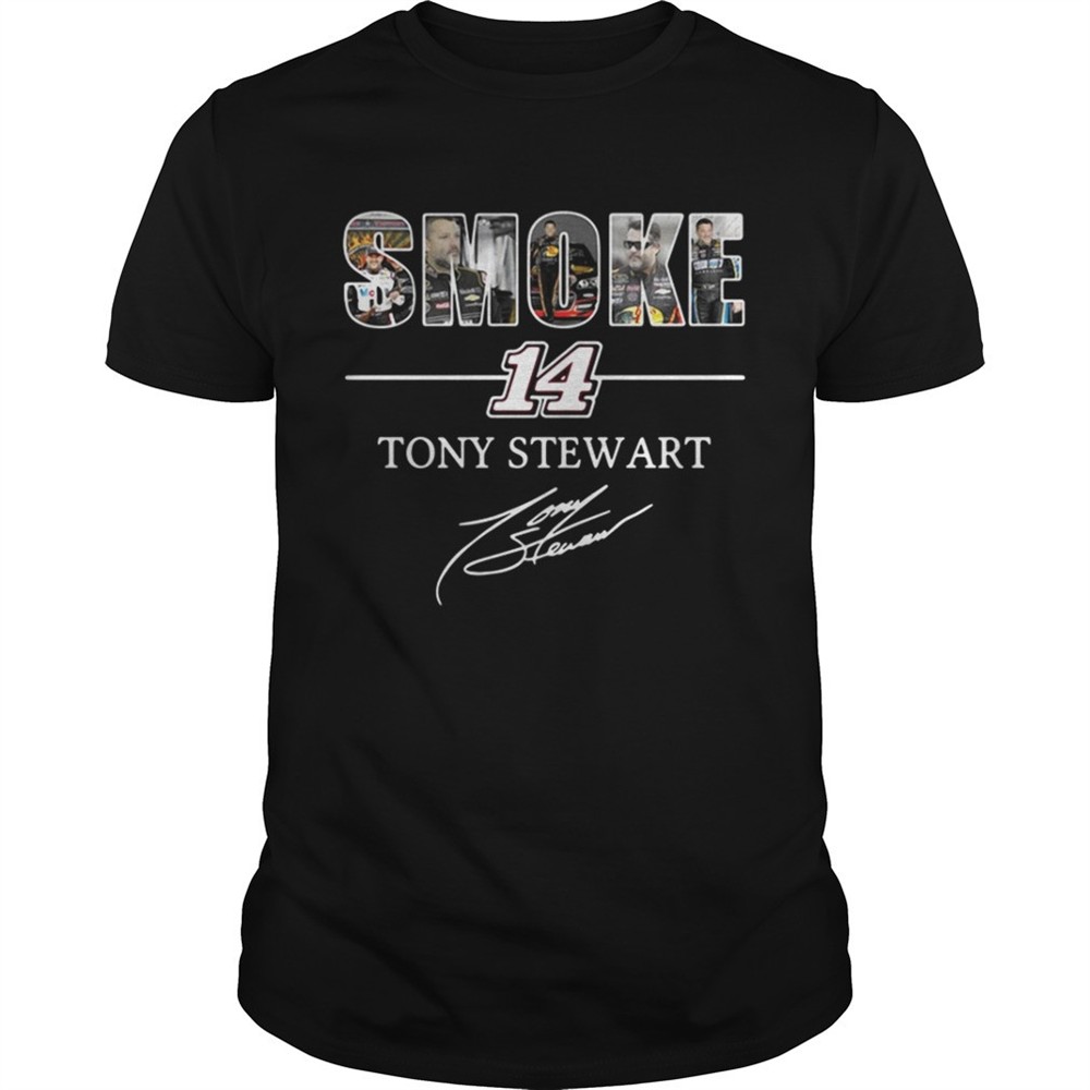 Smoke 14 Tony Stewart shirt