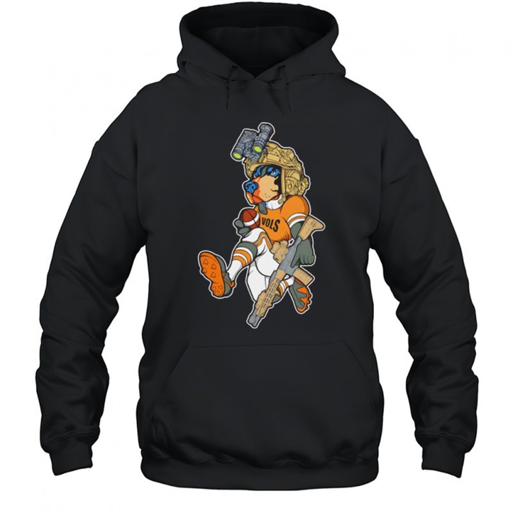 Smokey Tennessee Volunteers mascot Soldier shirt